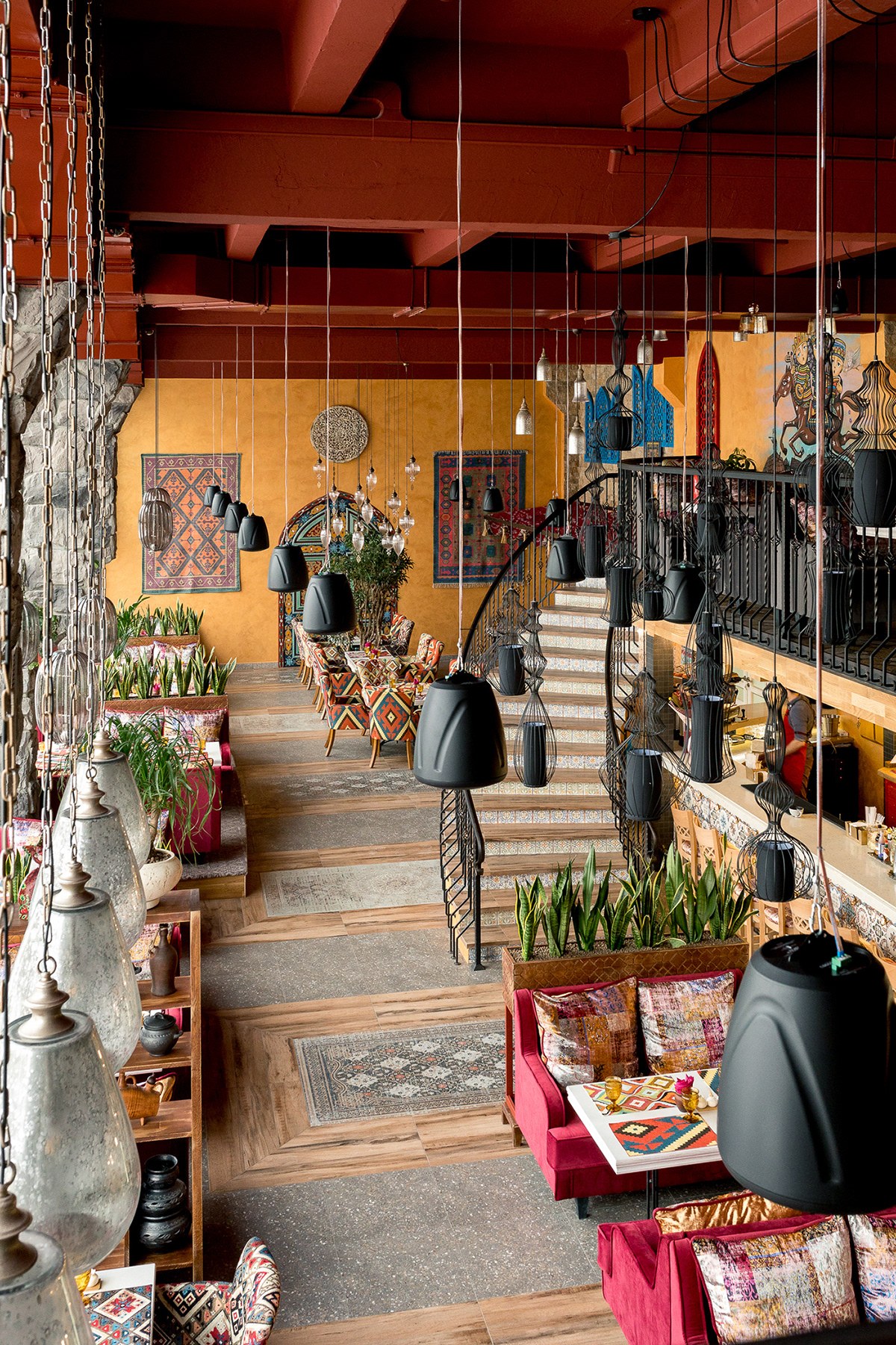 Thiết kế quán cafe phong cách bohemian