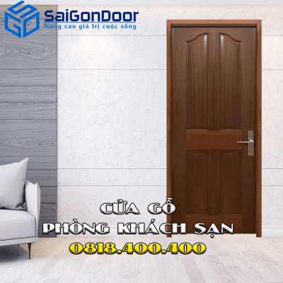 Báo giá cửa gỗ phòng khách sạn tại Vĩnh Long