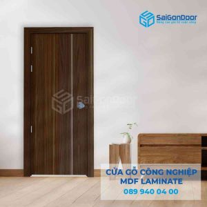 Cửa Gỗ Công Nghiệp MDF Laminate P1R111