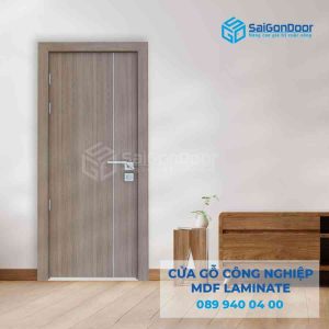 Cửa Gỗ Công Nghiệp MDF Laminate P1R1S