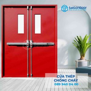 Cửa Thép Chống Cháy 2P1R2G2