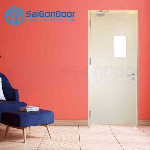 Cửa Thép Chống Cháy P1G1 kinh cuong luc