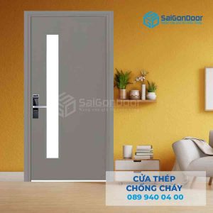 Cửa Thép Chống Cháy P1G1 xam 2