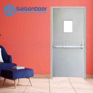 Cửa Thép Chống Cháy mau thong dung 2