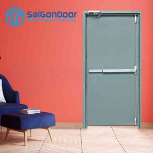 Cửa Thép Chống Cháy mau thong dung 3