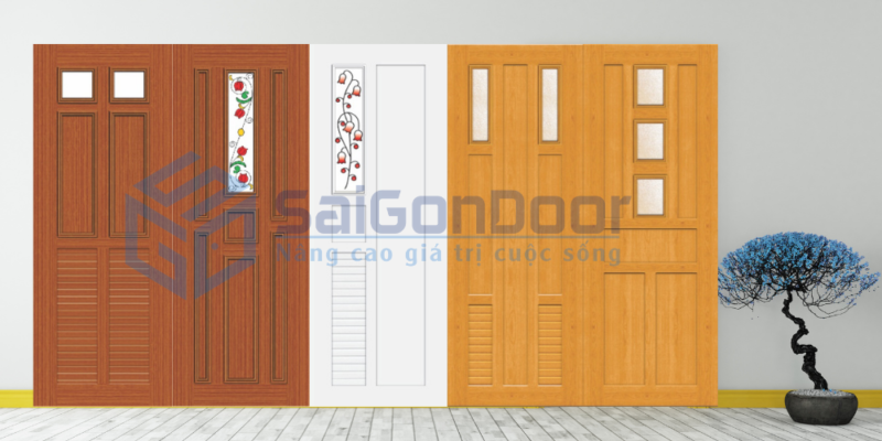 CỬA NHỰA GIẢ GỖ