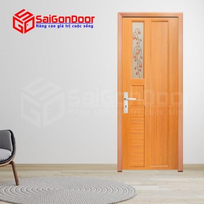 Cửa gỗ nhựa composite Biên Hòa được đánh giá cao về độ bền và chất lượng