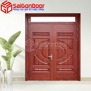 Cửa Thép Vân Gỗ SGD-KM.TVG-2C-6