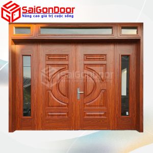 Cửa Thép Vân Gỗ SGD-KM.TVG-4C.32