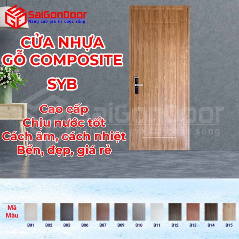 Báo giá cửa nhựa composite Đồng Nai - Giá tận xưởng 4 Lợi ích của việc sử dụng cửa nhựa composite