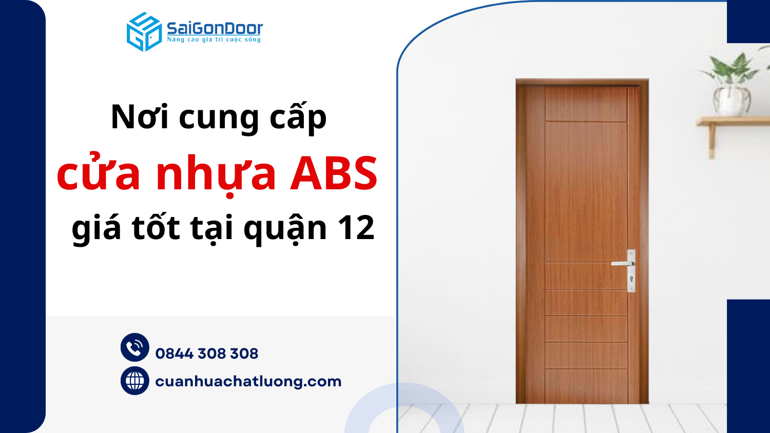 Nơi cung cấp cửa nhựa ABS giá tốt tại quận 12