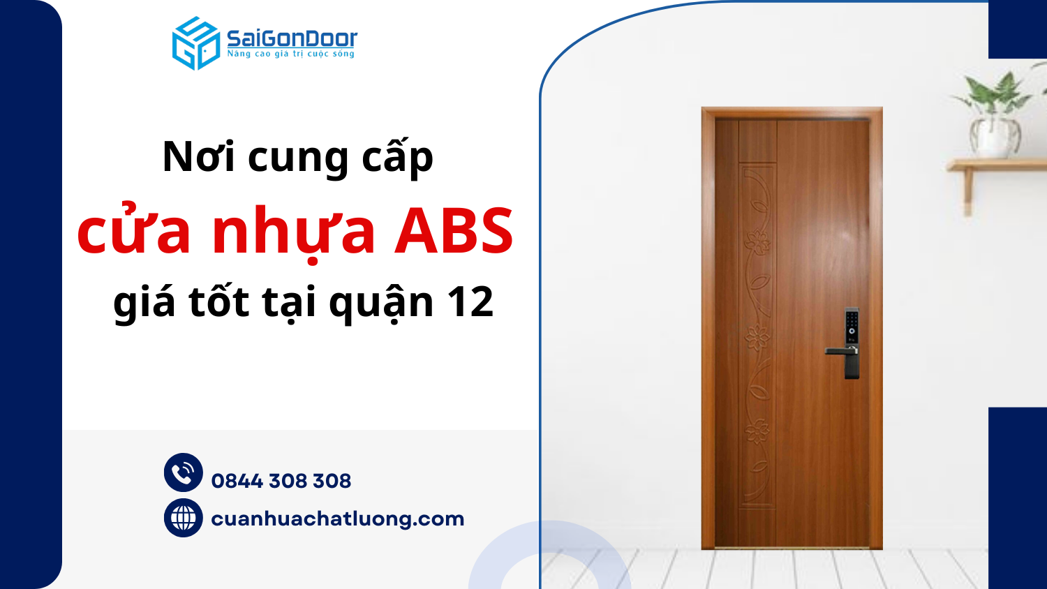 Nơi cung cấp cửa nhựa ABS giá tốt tại quận 12